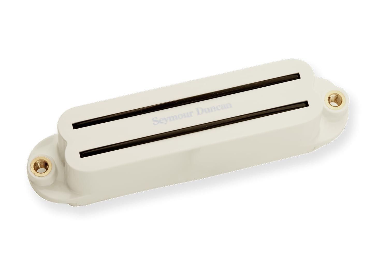 Seymour Duncan SHR-1n Hot Rails Strat Neck Humbucker Pickup for Electric Guitar - Parchment | High Output Single Coil Sized Humbucker | Perfect for Rock, Metal & Blues | Stage & Studio Use