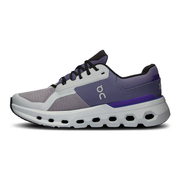 Men's Cloudrunner 2 Running Shoes - Lightweight Cushioned Sneakers for Jogging & Gym Workouts (Fossil/Indigo Color) - Perfect for Road Running, Training & Casual Wear