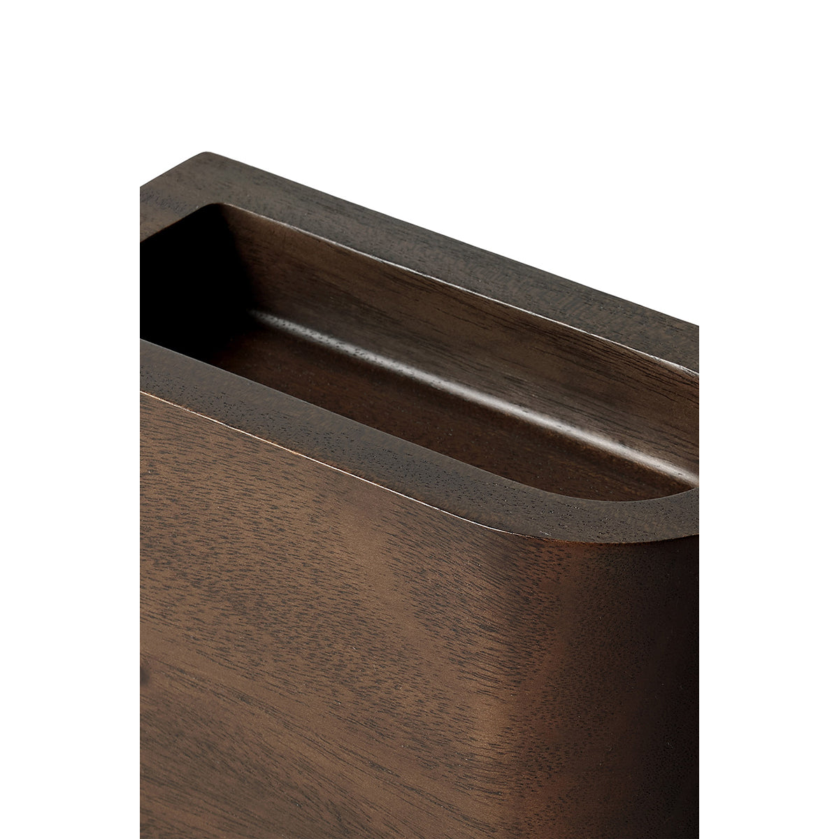 Ethnicraft Berlin Modern Wooden Side Table - Mid-Century Design for Living Room, Bedroom & Office Decor