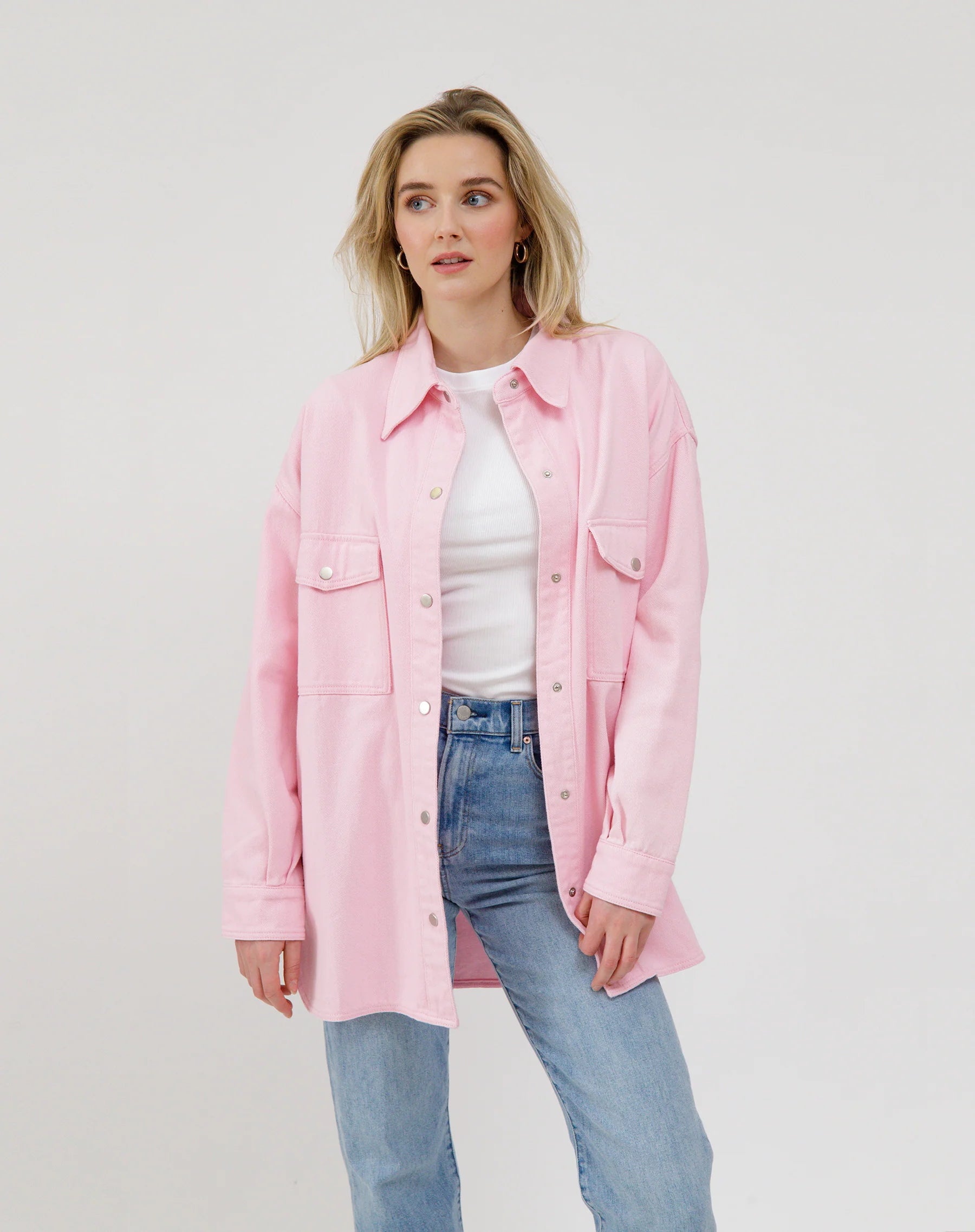 Brunette The Label Shania Jacket - Stylish Women's Outerwear in Multiple Colors | Perfect for Fall Fashion, Casual Outings & Layering Looks
