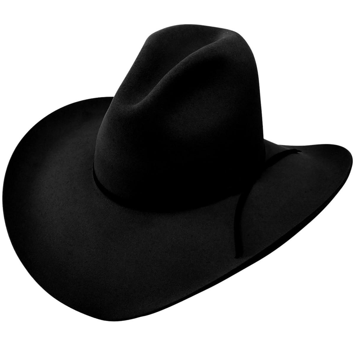 Stetson John Wayne Peacemaker 4X Wool Cowboy Hat for Men - Western Style Rancher Hat for Outdoor, Rodeo & Country Music Events