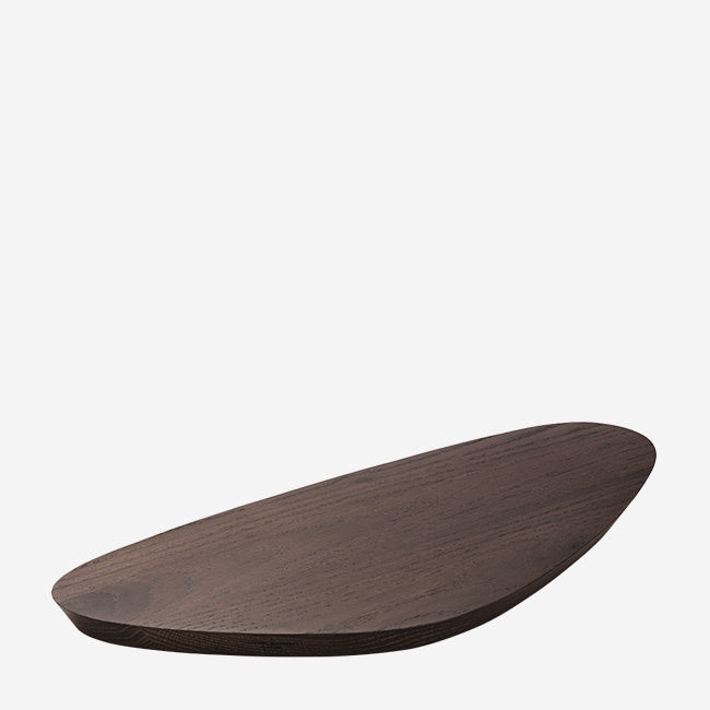 Georg Jensen Sky Serving Board - Large Smoked Oak Wood Cheese & Charcuterie Platter for Entertaining & Dinner Parties