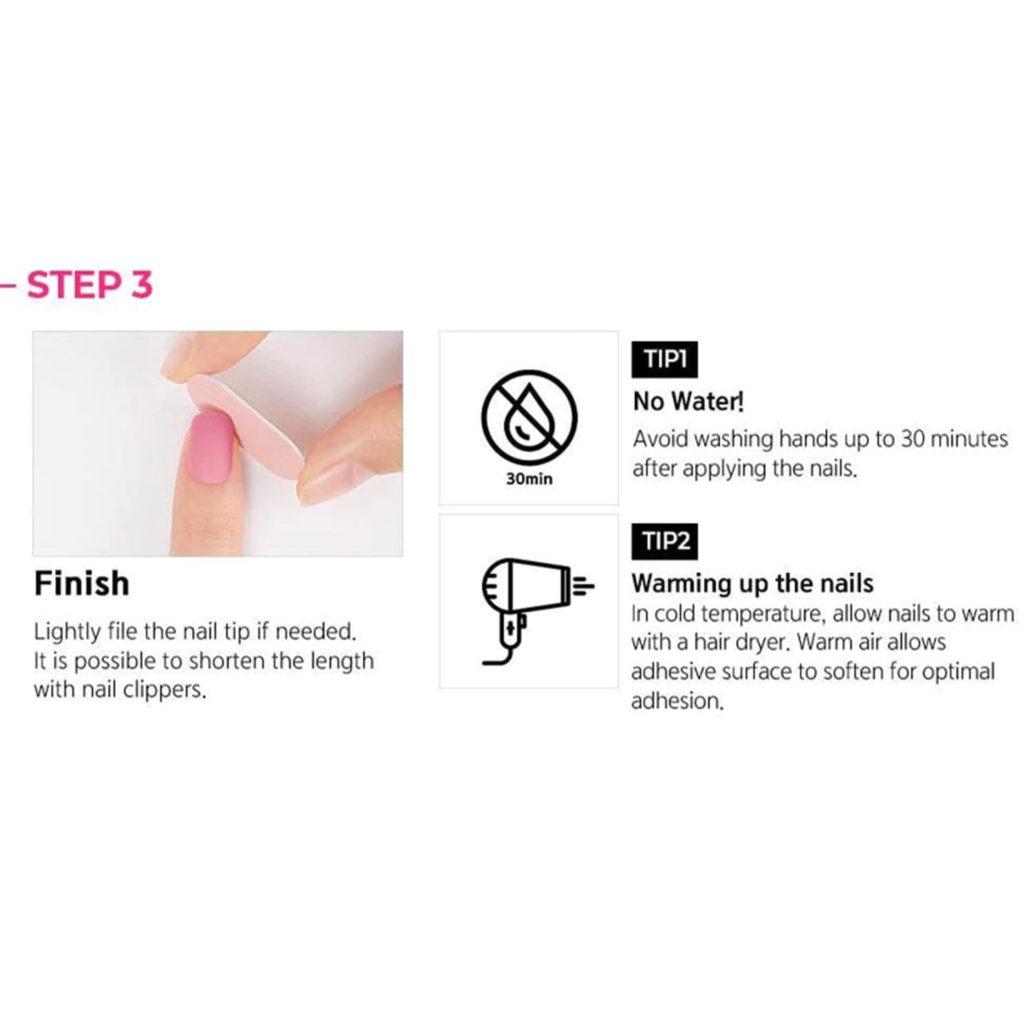 Dashing Divas Gloss Press On Nails - Short Square Shaped Fake Nails with Gel Finish, 30 Pieces Matte Sky Blue | Lasts 7 Days | Day to Night Wear | Perfect for Parties, Weddings & Everyday Glamour