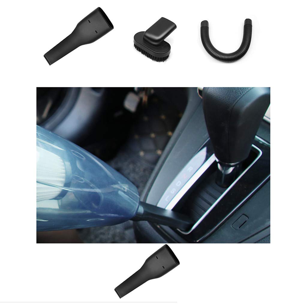 Portable & Lightweight Cordless Handheld Vacuum Cleaner - Rechargeable Wet Dry Vacuum for Home, Pet Hair, Car, and Small Spaces - Silver Black - Ideal for Quick Cleanups, Spills, and Pet Messes