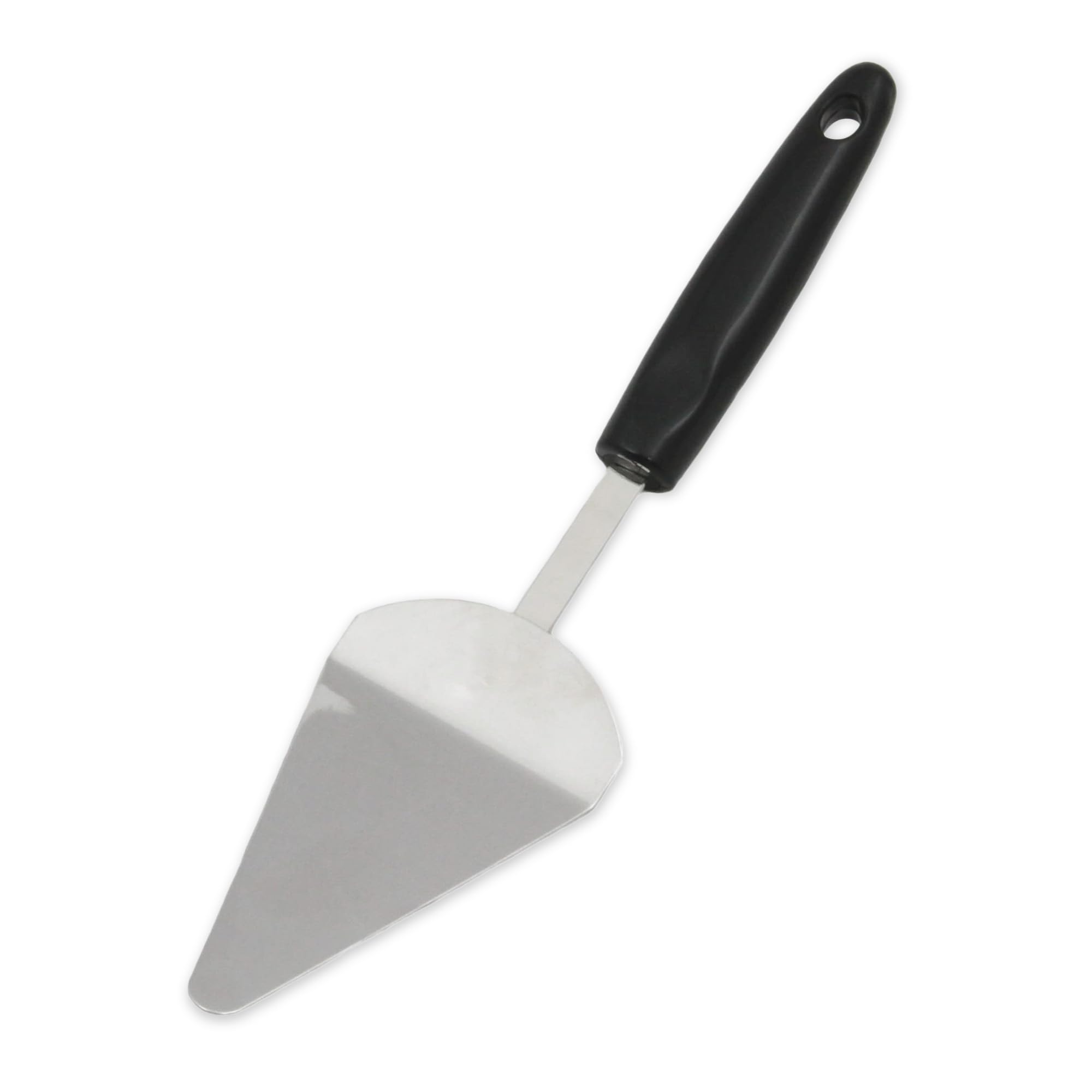 Chef Craft Select 11.5 Inch Stainless Steel & Black Pie Cake Server - Perfect for Dessert Parties, Wedding Receptions & Holiday Baking