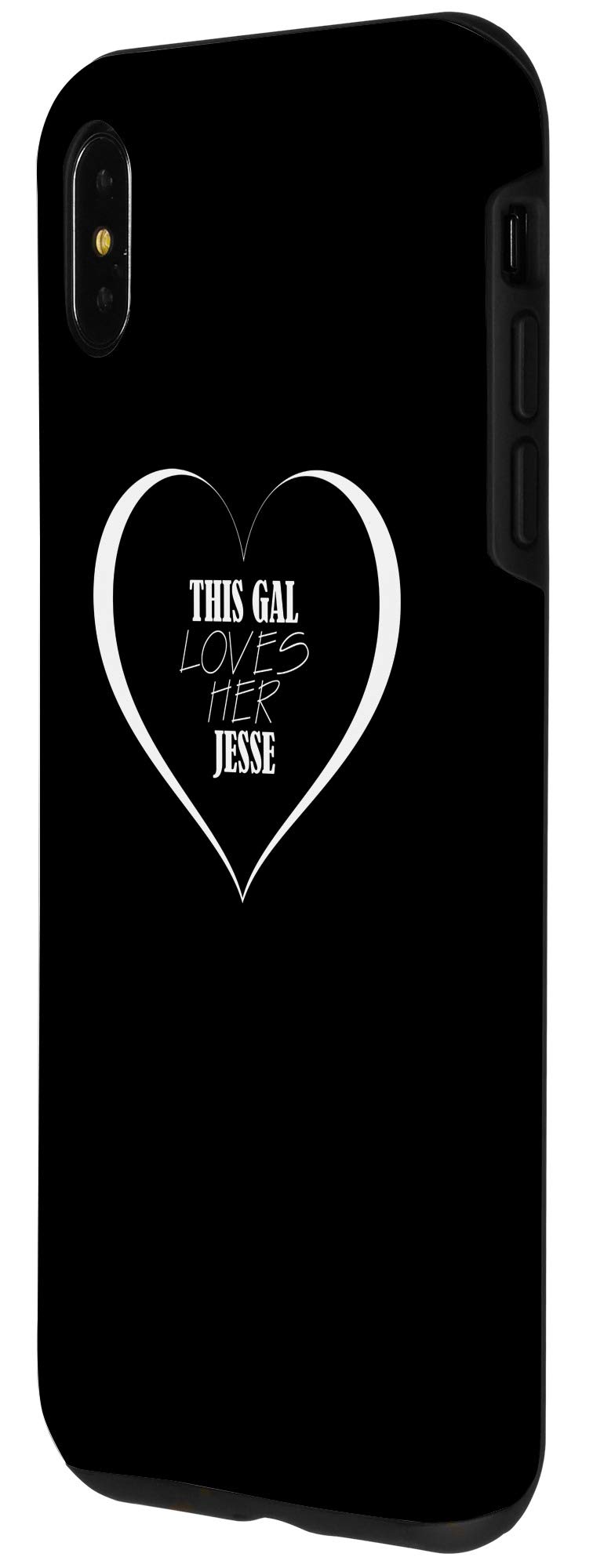 iPhone XS Max 时尚JESSE手机壳 可爱JESSE保护套 适用于日常使用、旅行、送礼