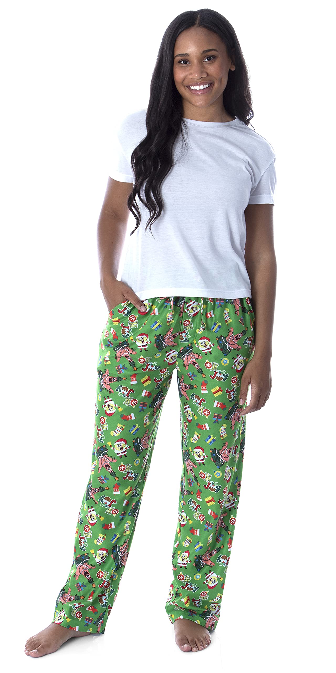 SpongeBob SquarePants Men's Lounge Pajama Pants - Soft & Comfortable Sleepwear for Fans - Perfect for Relaxing at Home, Watching TV, and Gift Giving
