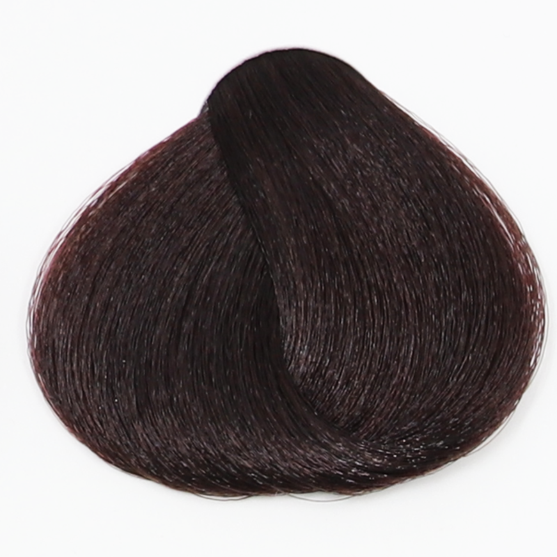 Fanola No Yellow Colour Mahogany 5.5 Hair Dye - 100ml Professional Salon Formula for Brunettes | Perfect for Covering Gray Hair & Enhancing Natural Brown Tones at Home or Salon
