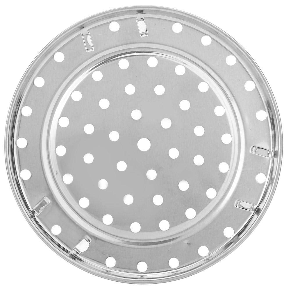 Stainless Steel Steamer Basket 26cm - Foldable Vegetable Steamer for Pot, Cooking Rack with V Stand - Perfect for Dumplings, Vegetables & Seafood | Durable Kitchen Steaming Accessories