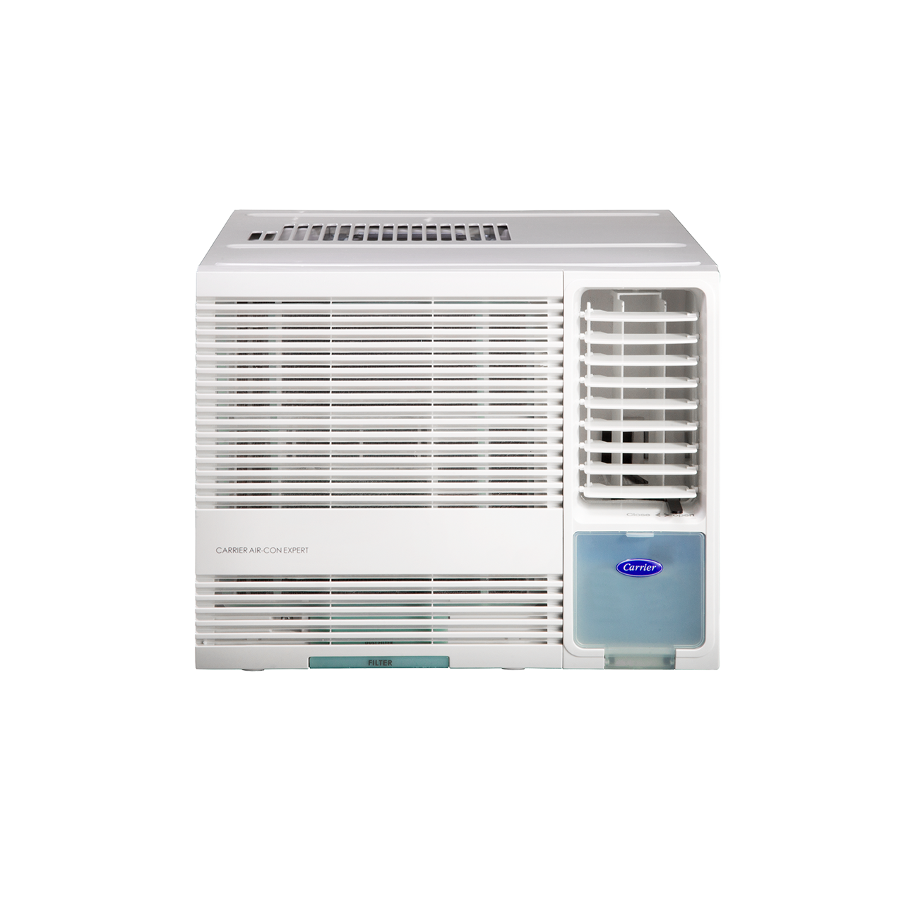 Carrier CHK07EAN 3/4 HP Fixed Frequency Window Air Conditioner with Remote Control - Perfect for Cooling Small Rooms, Bedrooms, and Home Offices