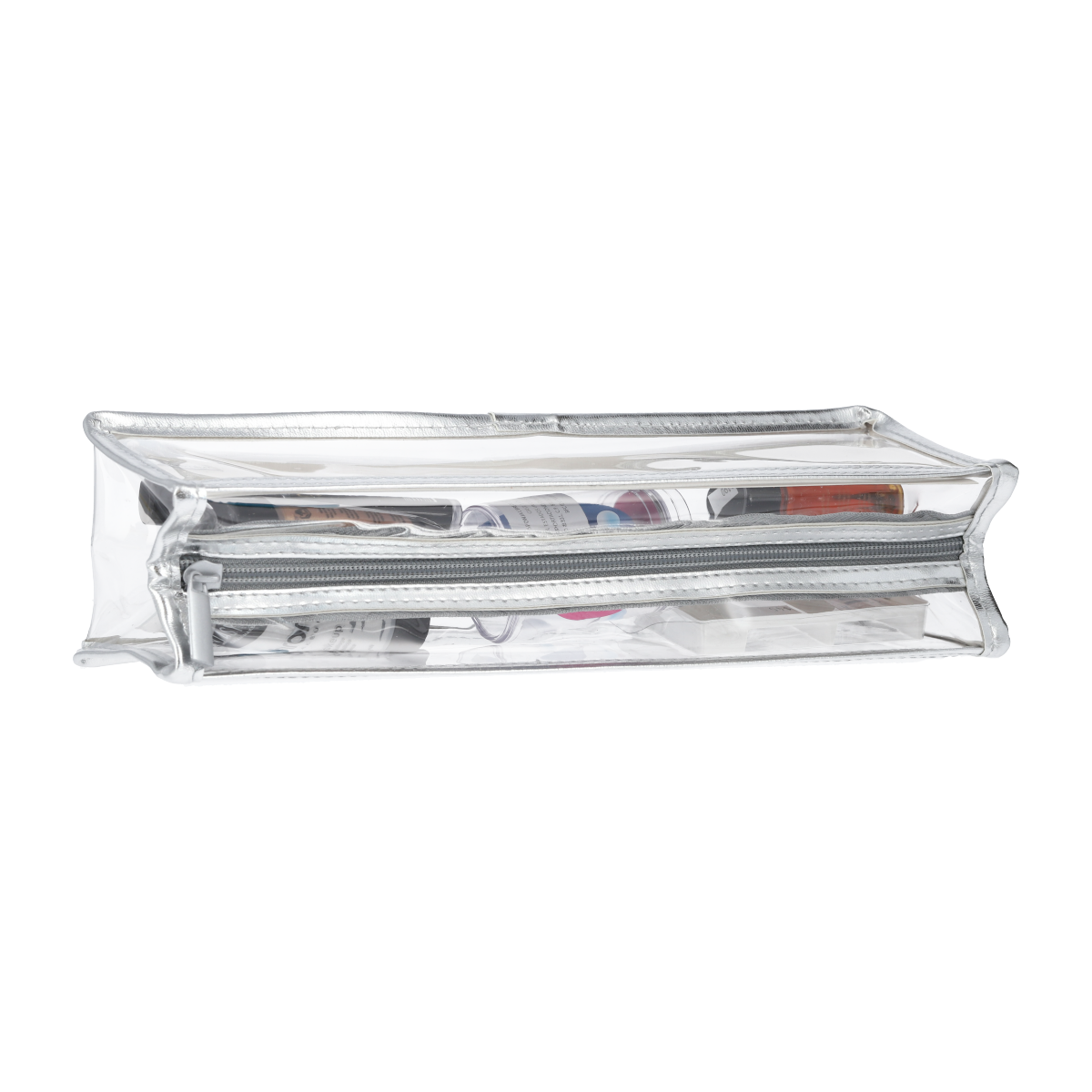 Clear Medium Makeup Bag - Waterproof Travel Cosmetic Organizer for Women & Teens - Perfect for Gym, Travel, and Everyday Use