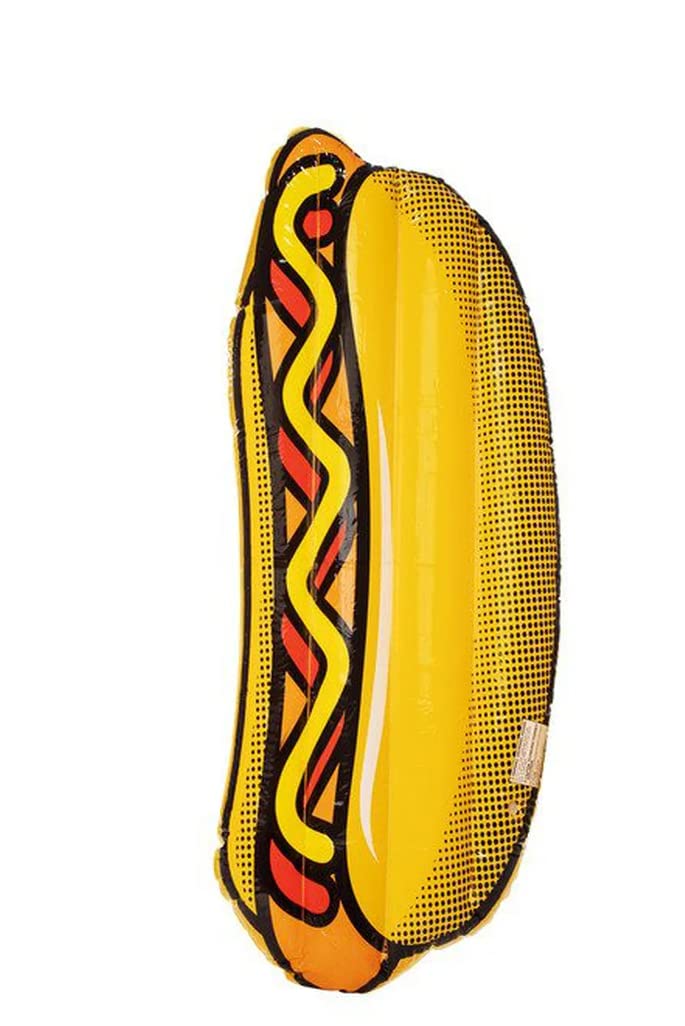 Best Inflatable Hot Dog Tube Pool Float for Kids - Summer Fun Lounge Party Toy for Swimming, Beach & Backyard Water Play