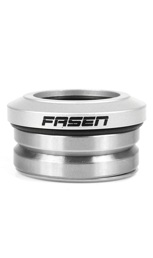 Fasen Integrated Headset Chrome - High-Quality Universal Bike Headset for Smooth Riding | Perfect for Road Bikes, Mountain Bikes & Cycling Enthusiasts