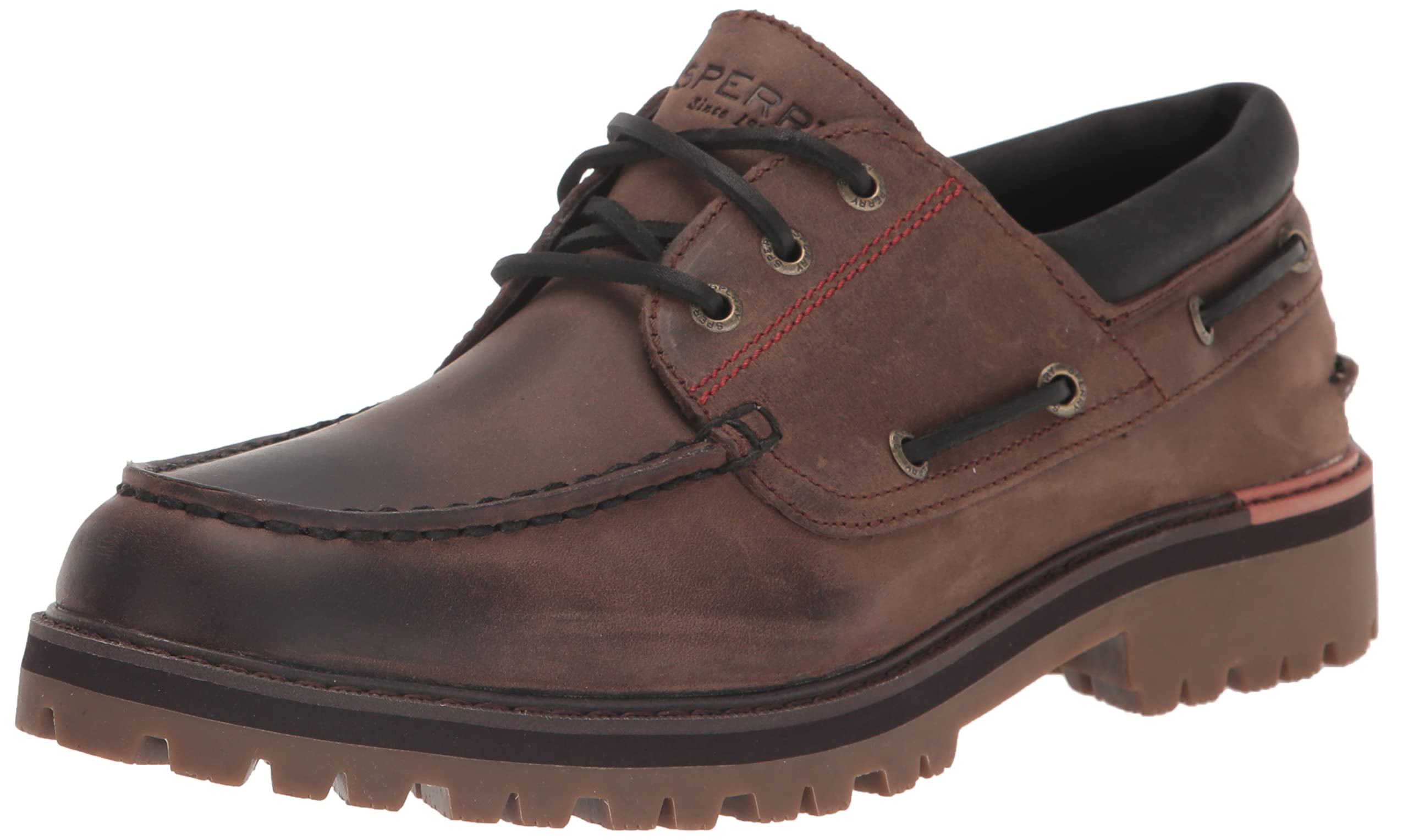 Sperry Men's O Lug 3-Eye Boat Shoe - Classic Non-Slip Deck Shoes for Men | Water-Resistant & Comfortable | Perfect for Sailing, Boating & Casual Wear