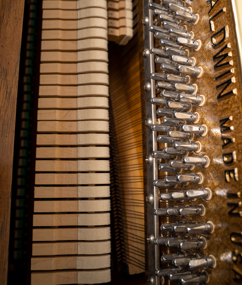 Baldwin 3034 Upright Piano - Premium Satin Walnut Finish | Perfect for Home, Studio & Music Classroom