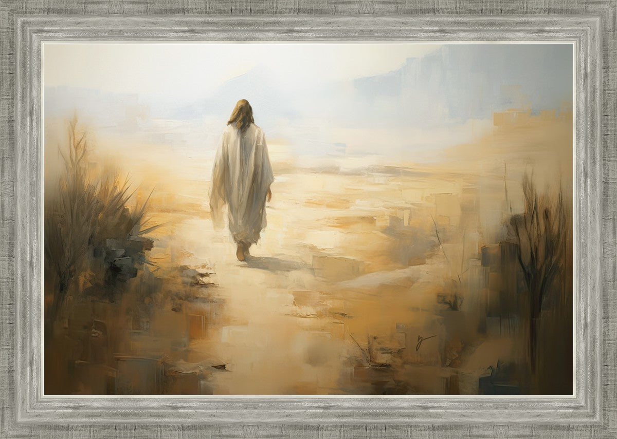 Embracing The Whispers of Solitude - Inspirational Wall Art for Home & Office Decor | Perfect for Meditation Rooms, Living Spaces & Gift Giving