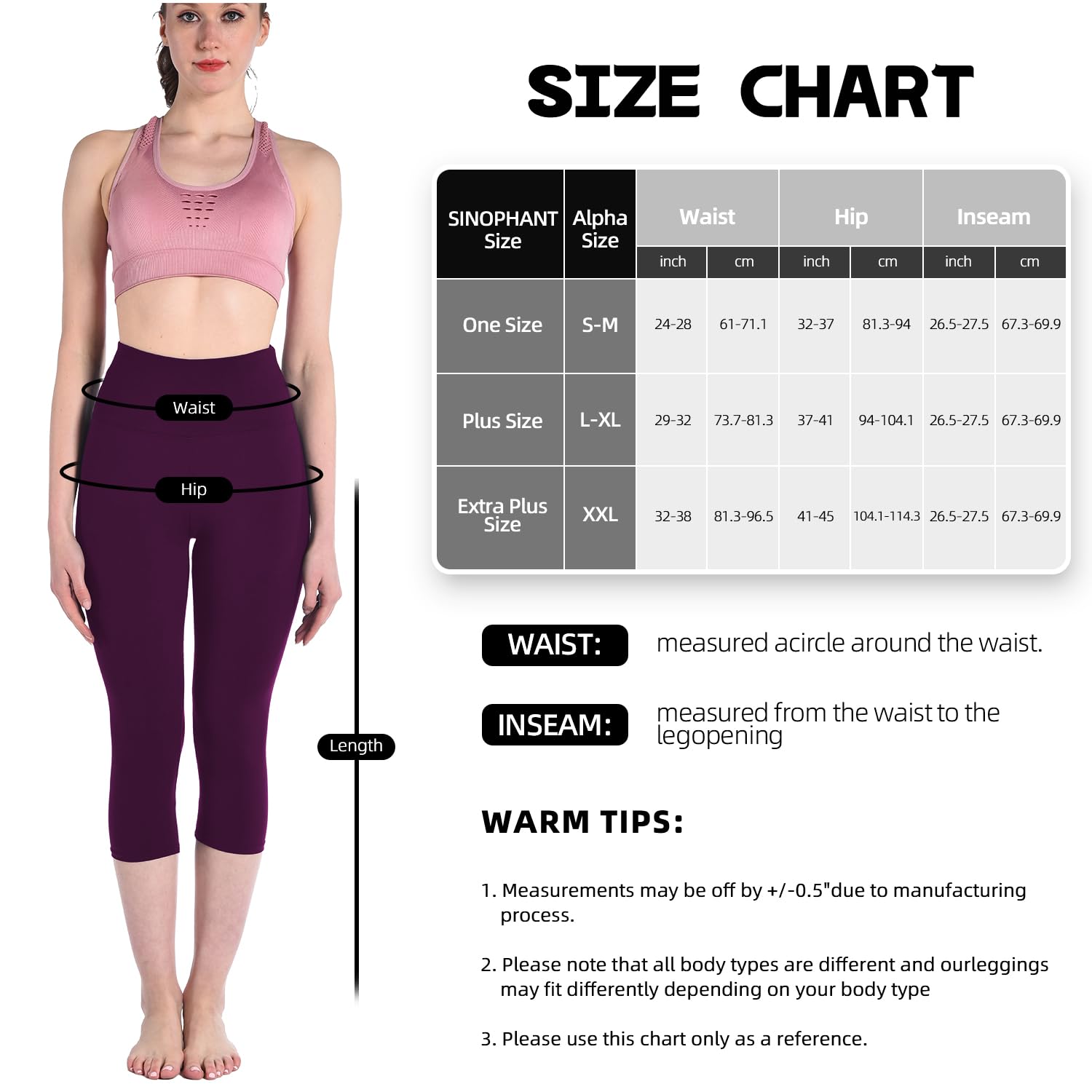 High Waisted Workout Leggings for Women - Yoga Running Exercise Gym Tights with Pockets | Perfect for Yoga, Running, Gym & Everyday Wear