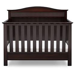 Barrett 4-in-1 Convertible Baby Crib - White Nursery Furniture for Newborn to Toddler | Perfect for Modern Nursery, Bedroom & Daycare