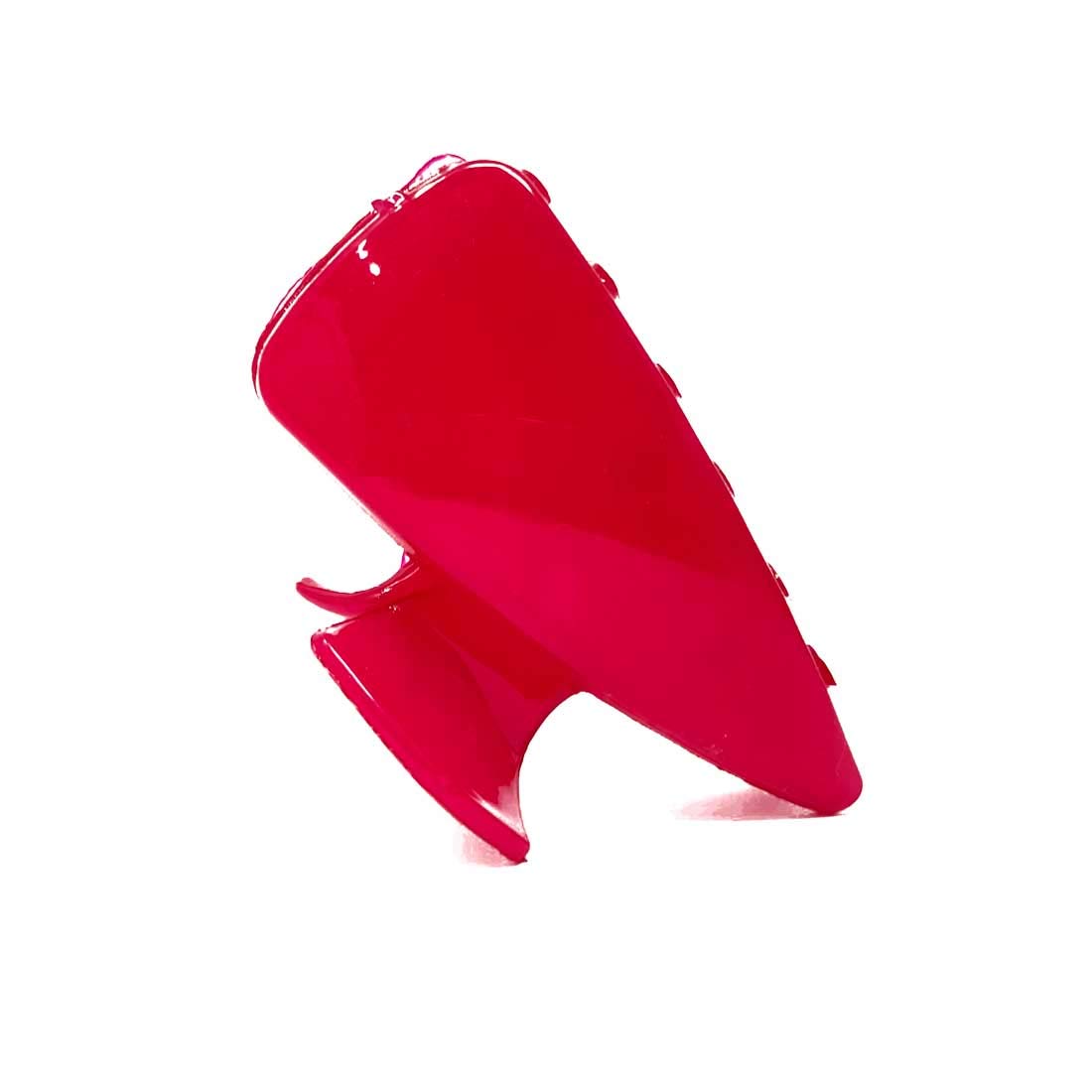 Anokhi Ada Plastic Hair Claw Clip for Women & Girls - Strong Grip Hair Clutch (Dark Pink, 12-33C) - Perfect for School, Work, Gym & Everyday Hairstyles
