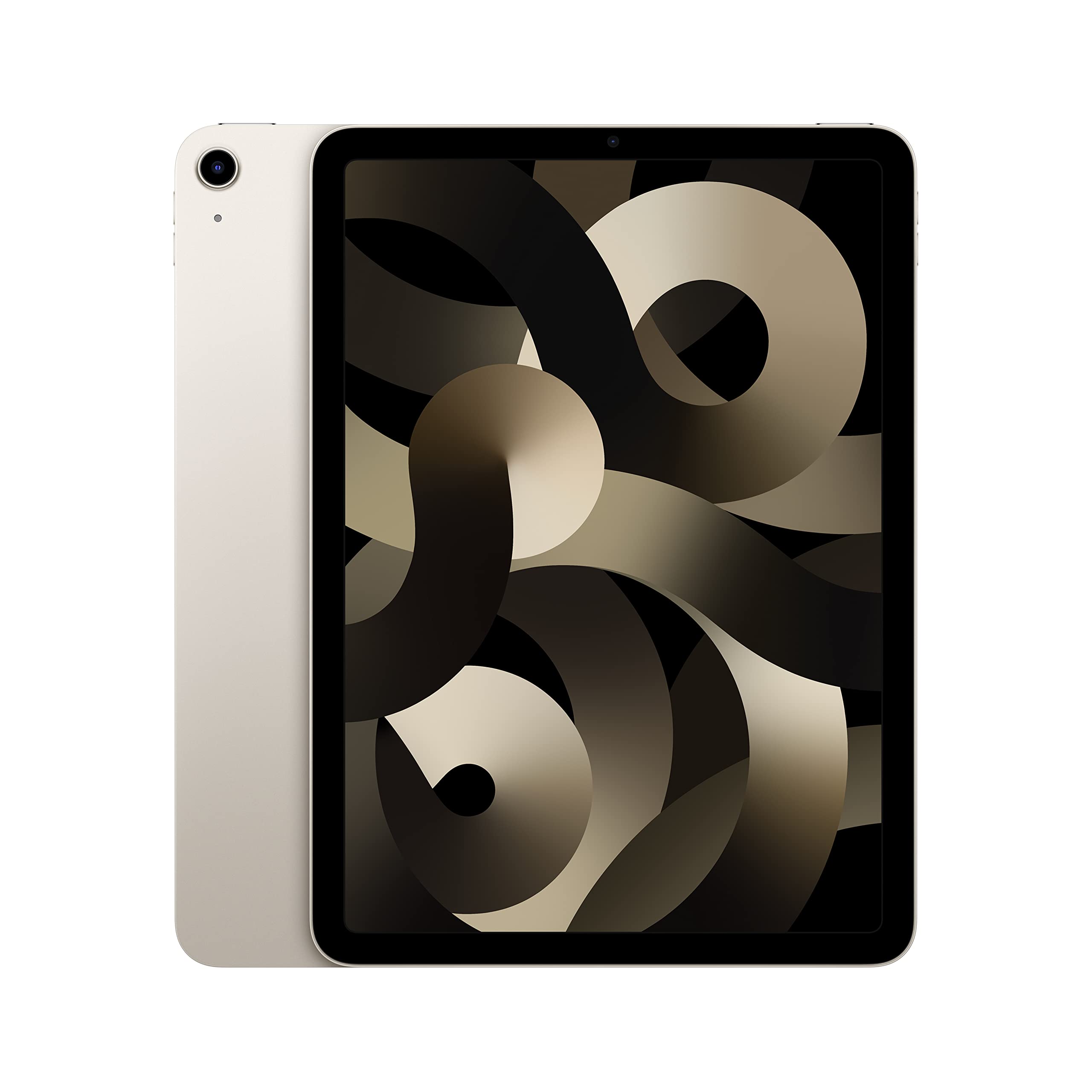 2022 Apple iPad Air 10.9-inch Wi-Fi 64GB Starlight (Renewed) - Lightweight Tablet for Work, Study & Entertainment | Portable Design for Students, Professionals & Creative Artists