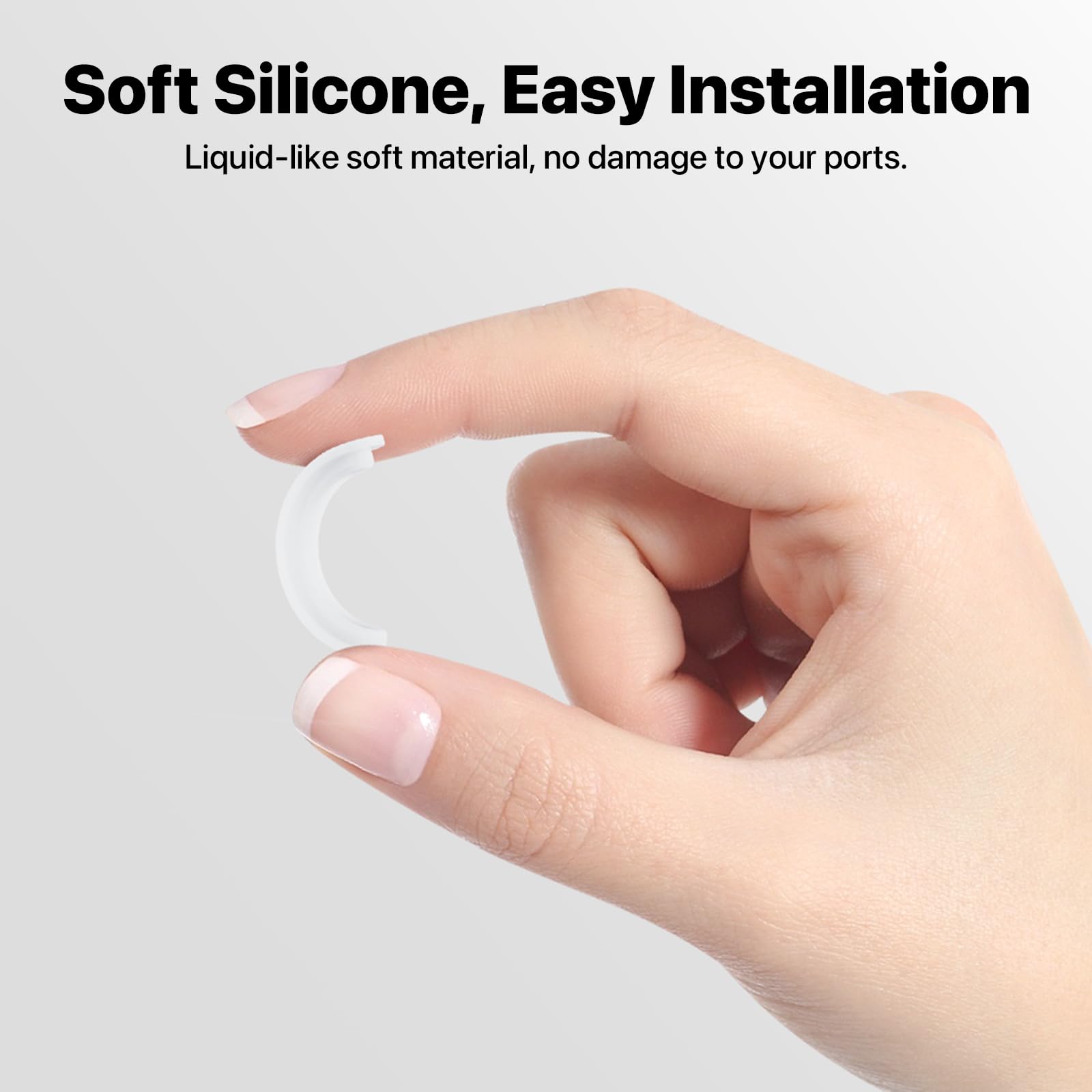 Premium Anti-Dust Port Plugs for MacBook Air 13.6