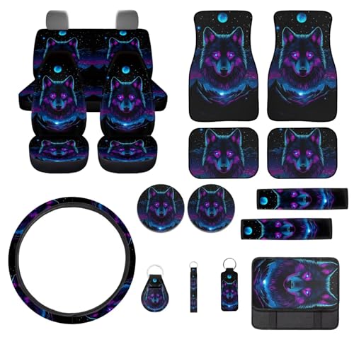 Wolf-Puple and Black