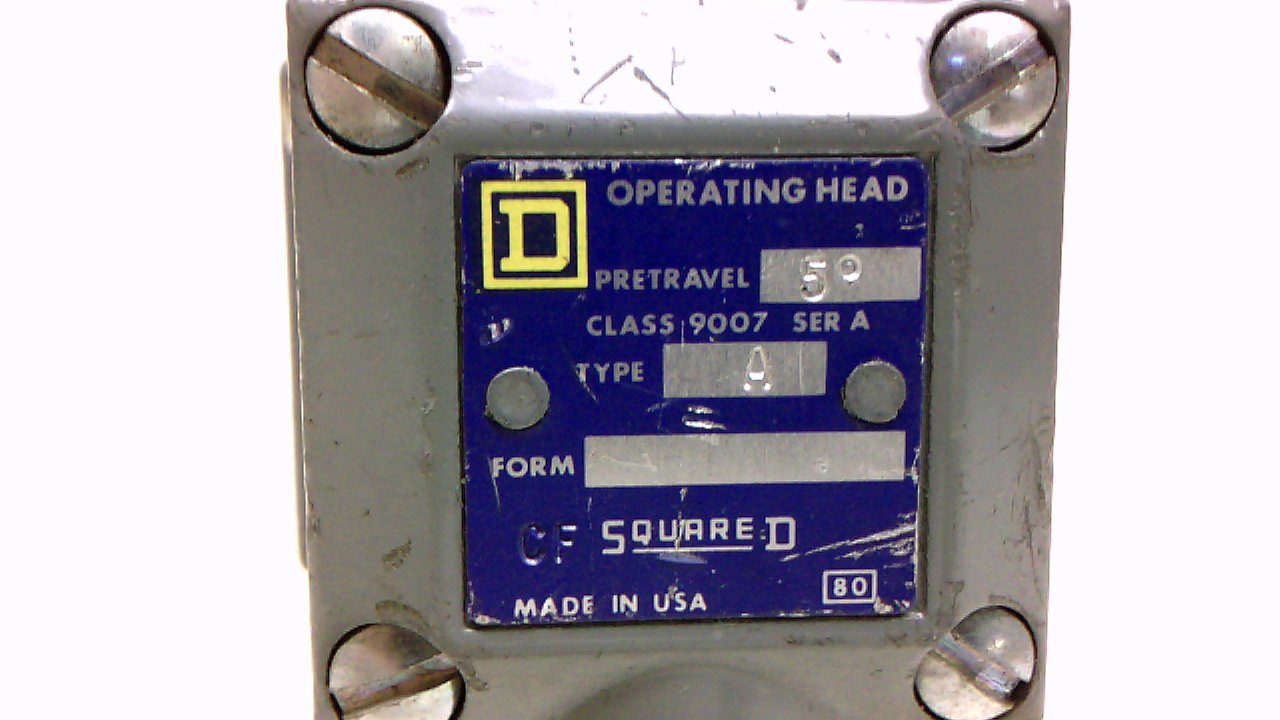 Square D C54a2 Y1905 Series A Class 9007 Limit Switch - Heavy Duty Industrial Automation Control - Perfect for Conveyor Systems, CNC Machines & Manufacturing Equipment