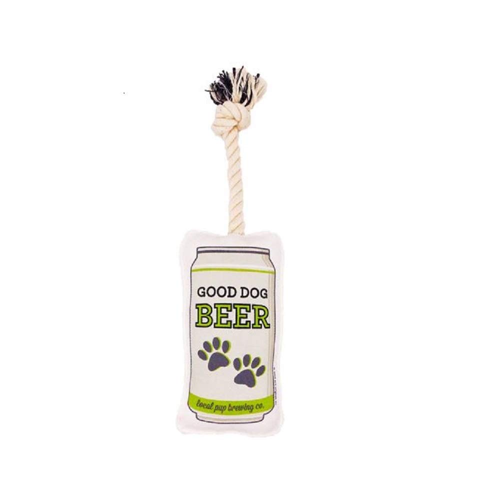 Durable Ore' Pet Rope Toy - Chew-Resistant Dog Toy with Can of Beer Design - Perfect for Playtime, Training & Interactive Fun with Your Puppy