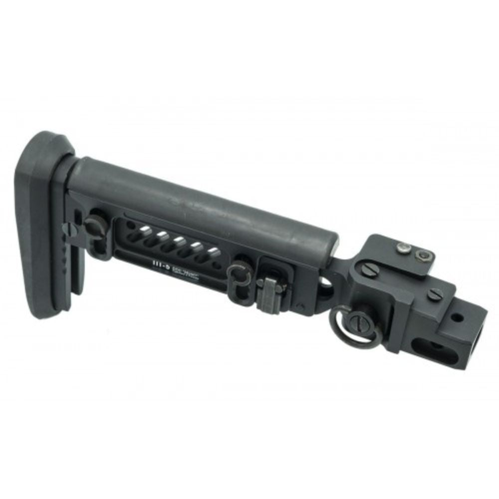 ZenitCo PT-5 Folding Stock - Adjustable Telescopic Rifle Stock for AK & AR Platforms | Perfect for Tactical, Hunting & Competitive Shooting