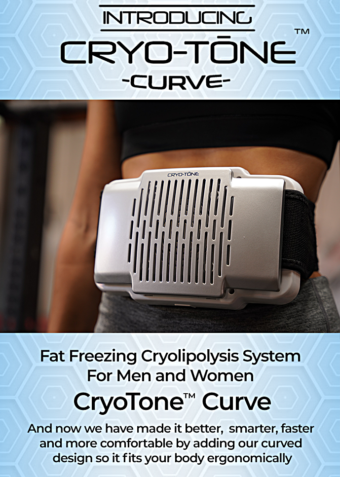 CRYOTONE CURVE ULTRA 3-Pack Muscle Recovery Pads with Extension Belt - Pain Relief for Back, Shoulder & Knee - Perfect for Post-Workout, Injury Recovery & Chronic Pain Management