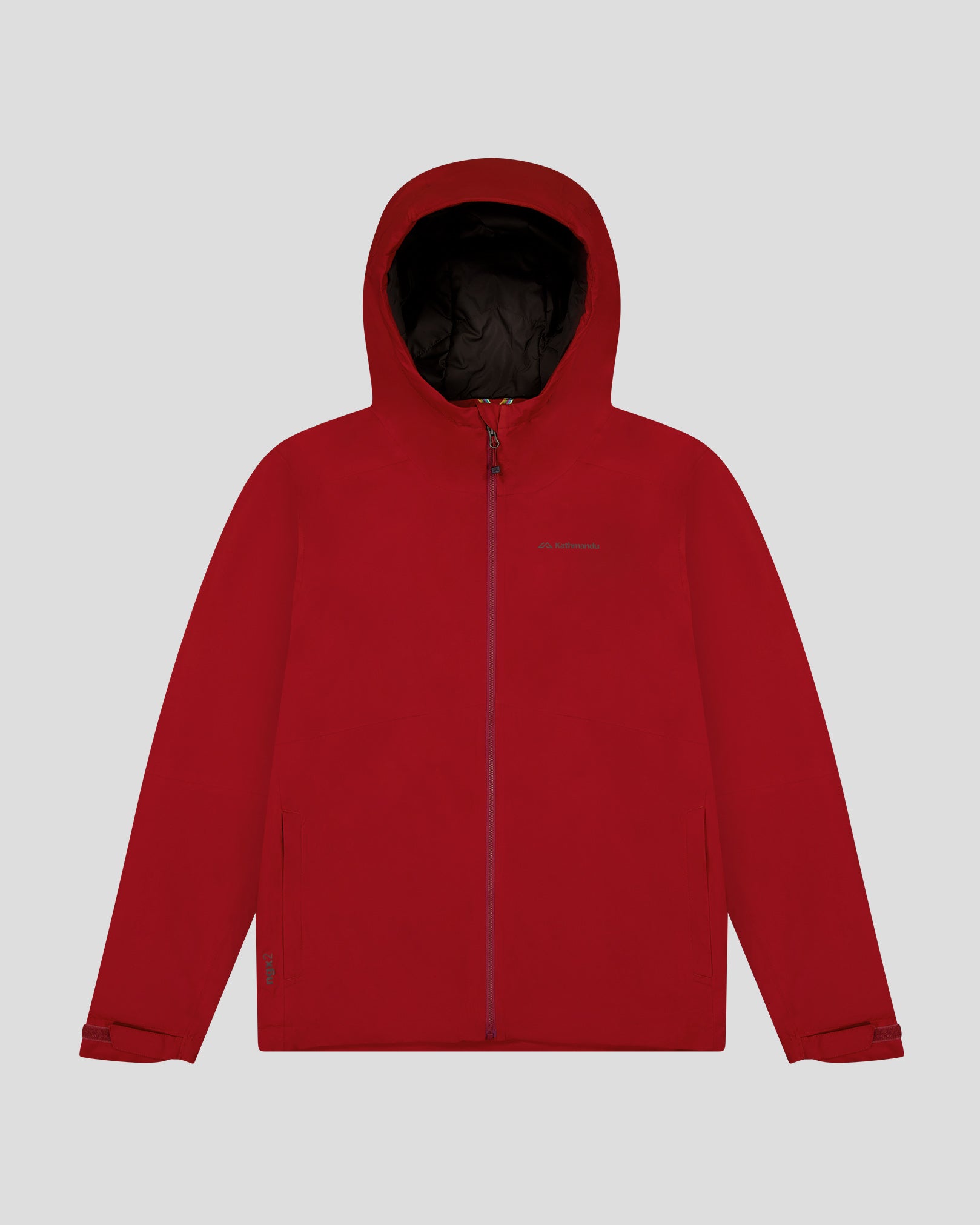 Men's Trailhead 2L novaLOFT Waterproof Rain Jacket - Lightweight Windproof Hiking Shell for Outdoor Adventures (Pinot Color) - Perfect for Hiking, Camping & Travel in Wet Weather