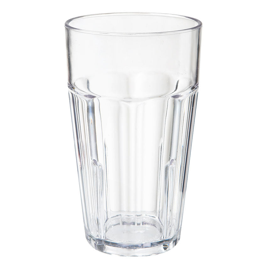 GET 9920 CL SAN Plastic Bahama Tumbler - 20 oz Clear Reusable Cup, Case of 12 - Perfect for Parties, Picnics, and Outdoor Events