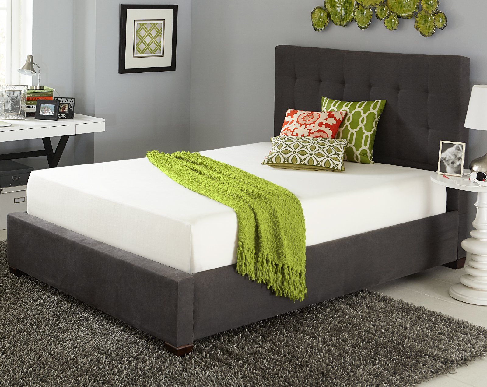 10-Inch Twin XL Memory Foam Mattress - CertiPUR Certified Medium-Firm Cool Bed in a Box with Advanced Support - Perfect for Dorms, Guest Rooms & Small Spaces
