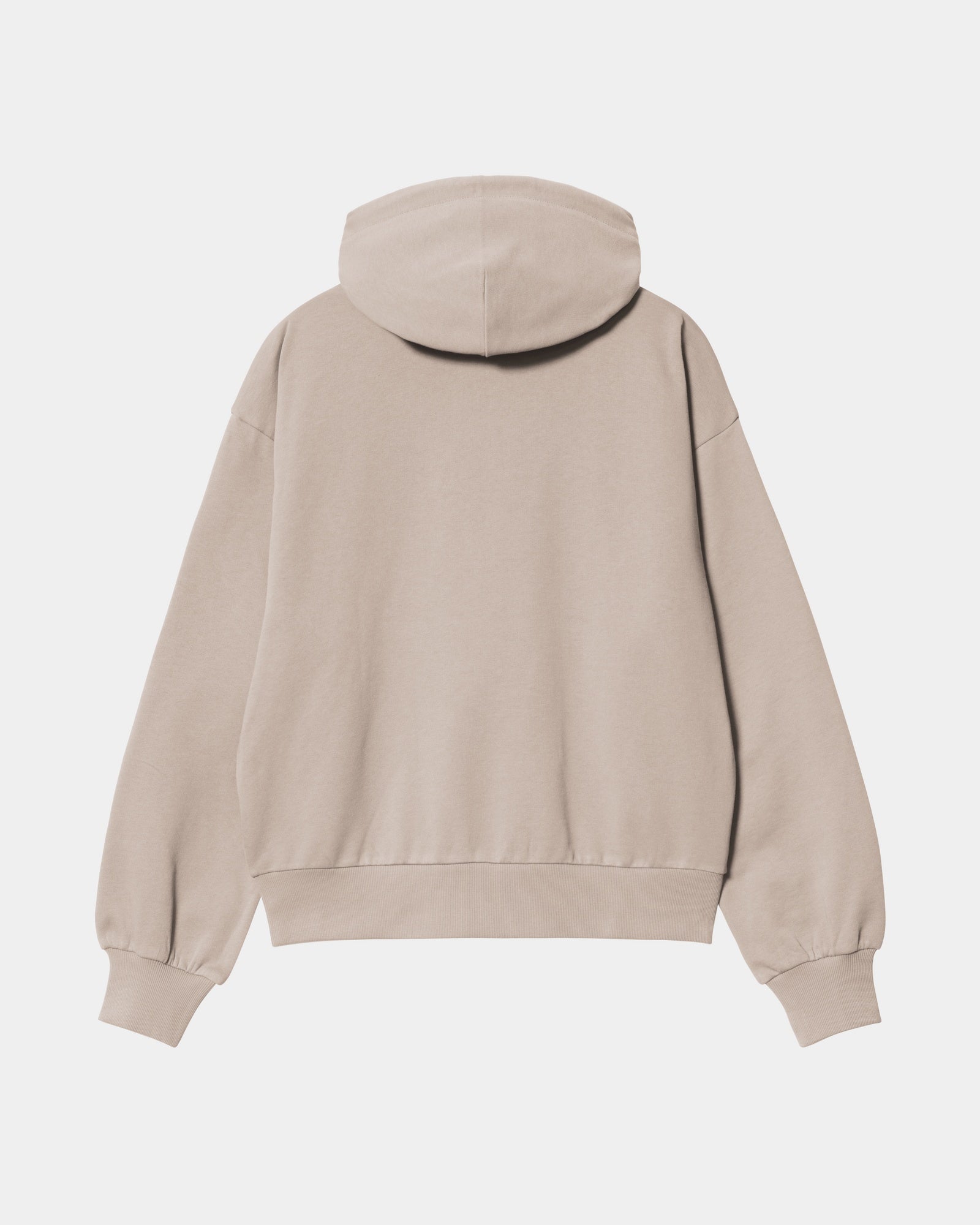 Casey Hooded Sweatshirt for Women - Soft Cotton Pullover in Dusky Beige | Perfect for Casual Wear, Lounge & Outdoor Activities