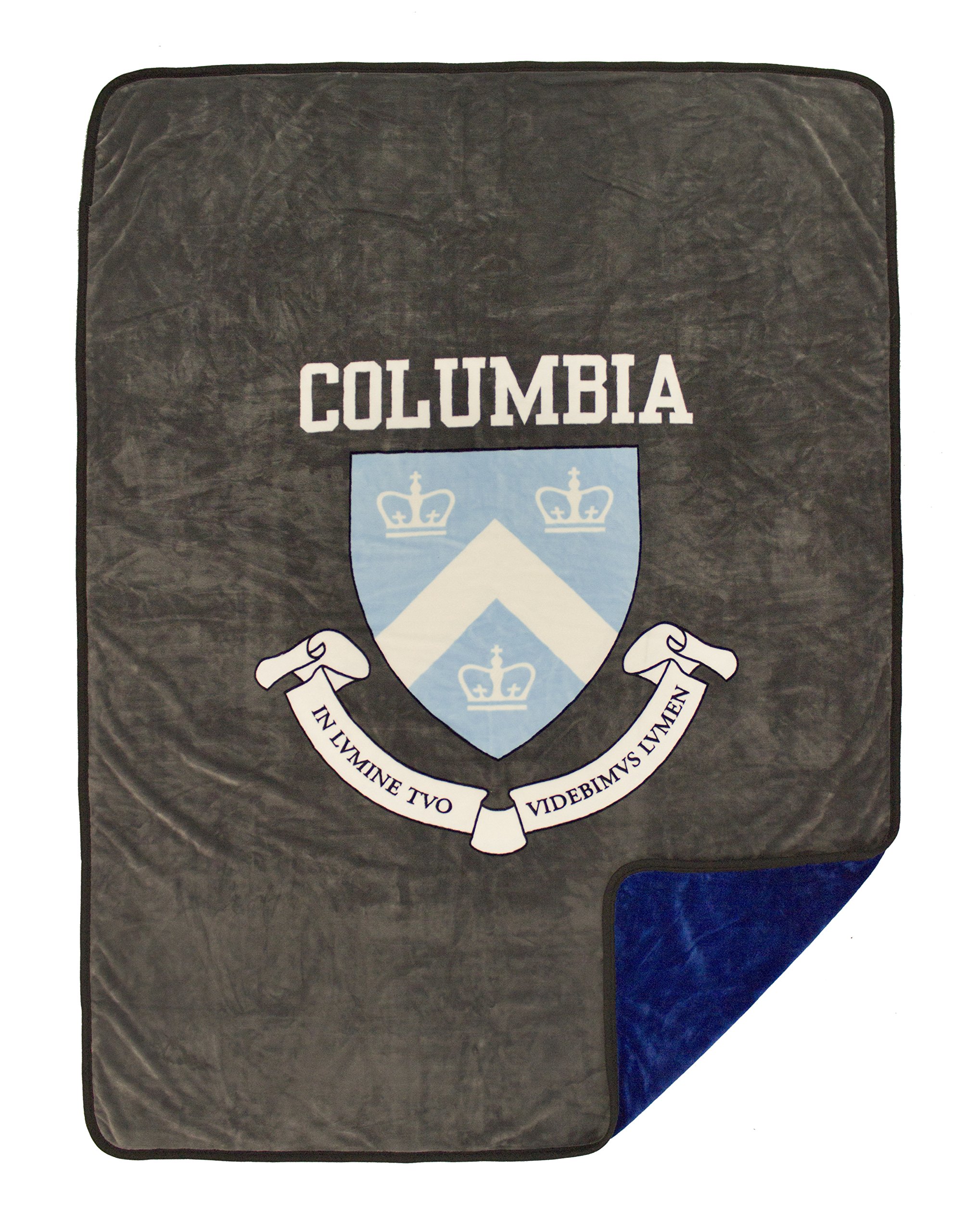Columbia University Ivy League Premium Plush Fleece Blanket - 60