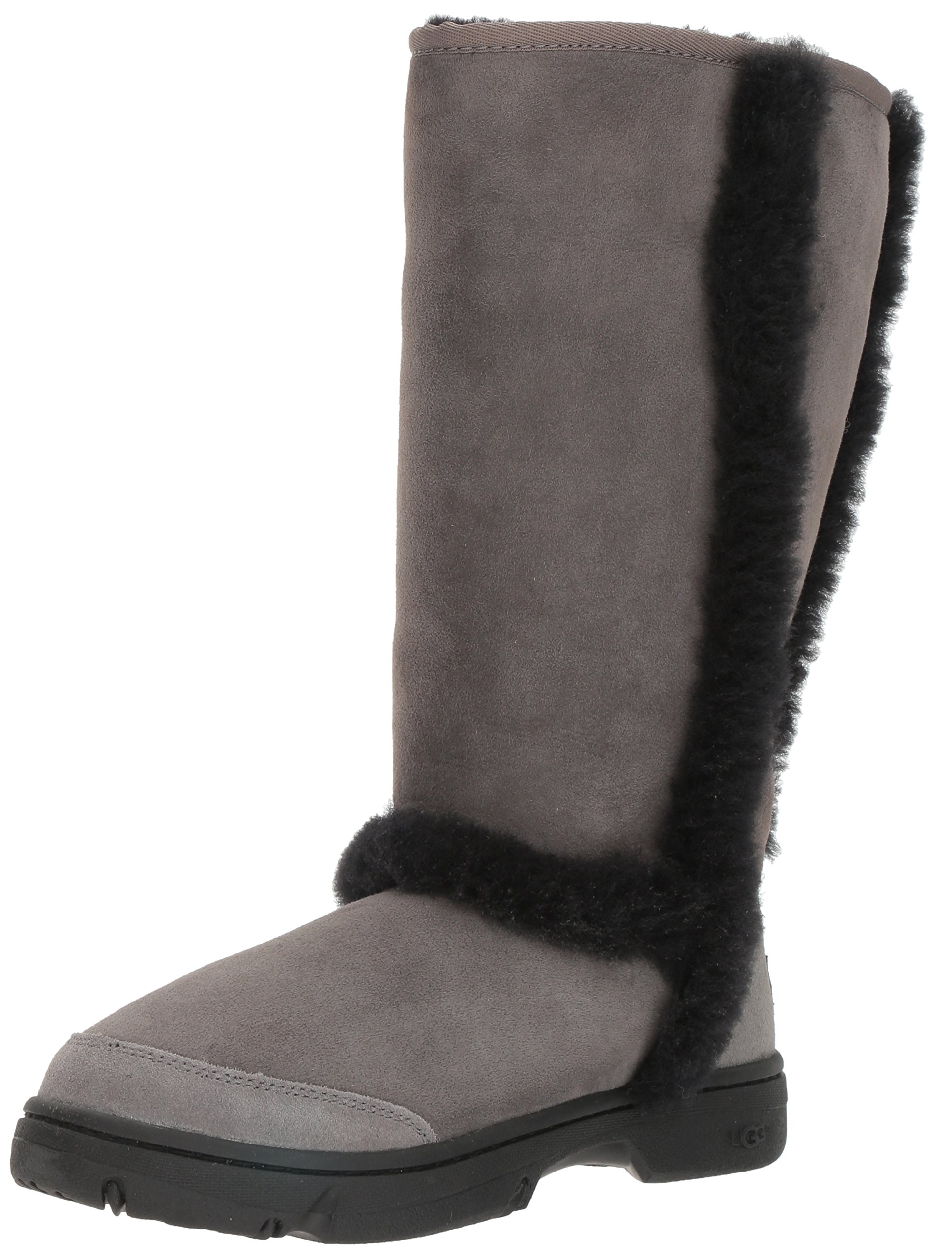 UGG Women's Sunburst Tall Fashion Boots - Waterproof Winter Snow Boots for Women, Cozy Shearling Lined, Slip Resistant - Perfect for Cold Weather, Snowy Days & Outdoor Activities
