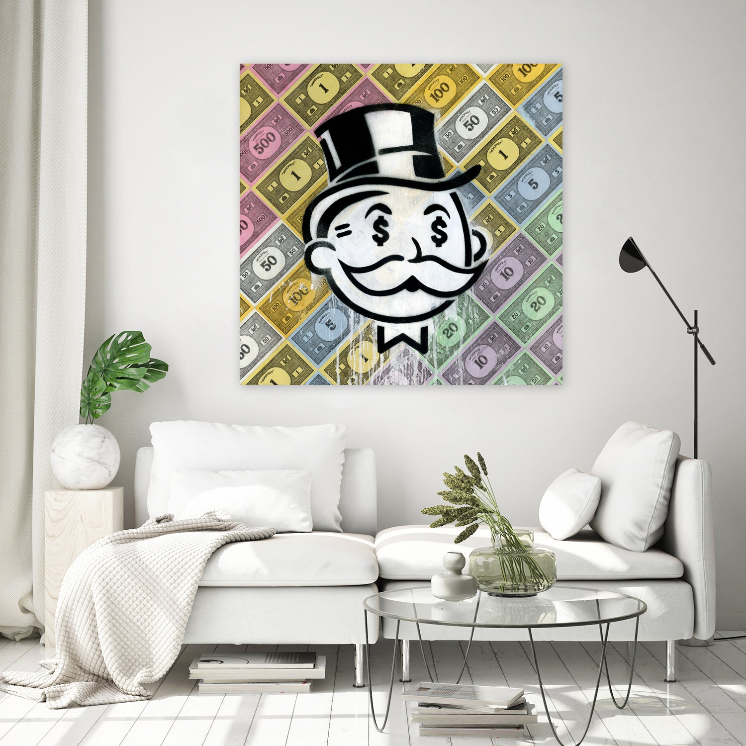 Another Day Another Dollar - Motivational Quote Wall Art for Home & Office Decor - Perfect for Inspiring Workspaces and Daily Encouragement
