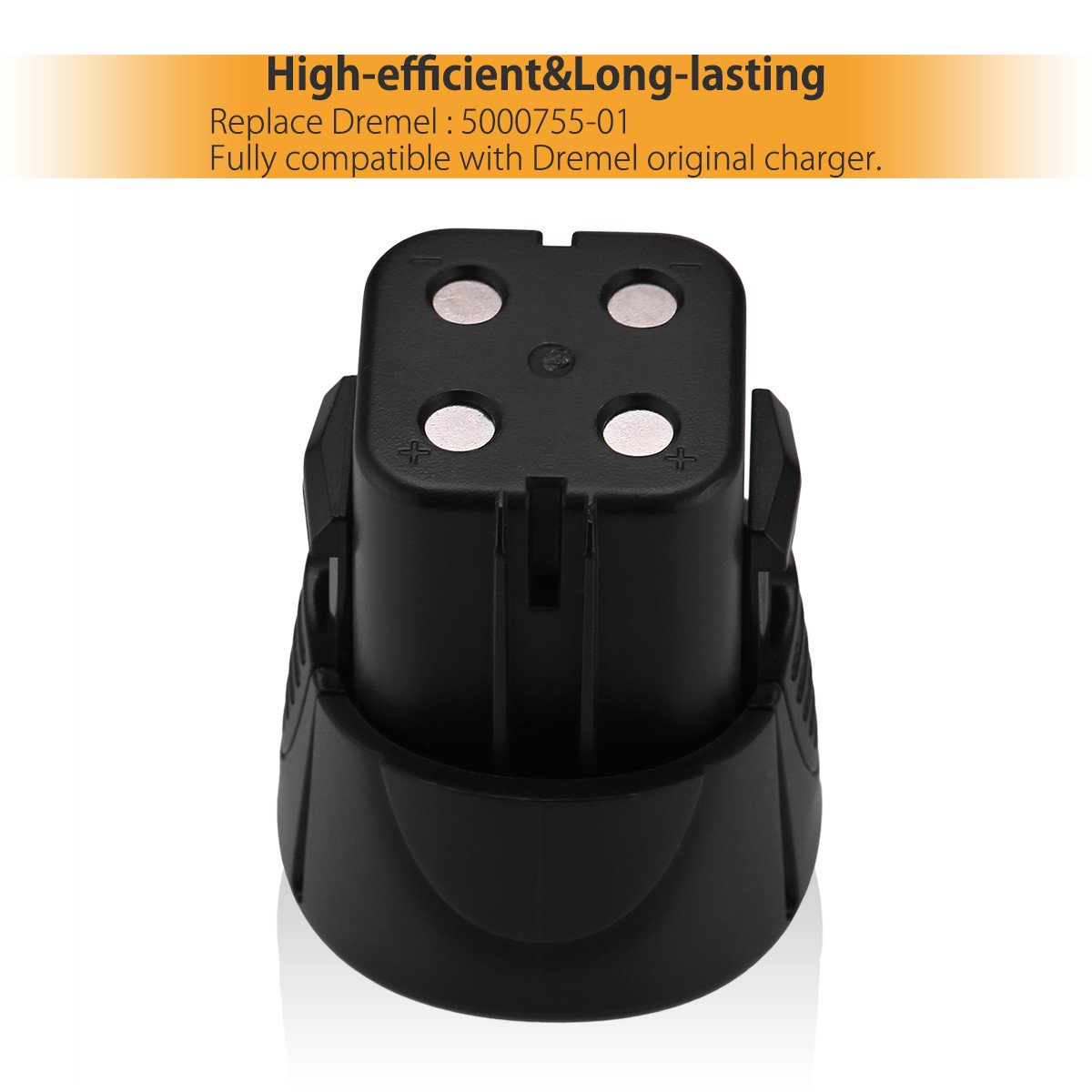 4.8V 3000mAh Replacement Battery for Dremel 7300 N/8 7300 PT - Compatible with Cordless Rotary Tools for DIY Projects & Home Repairs