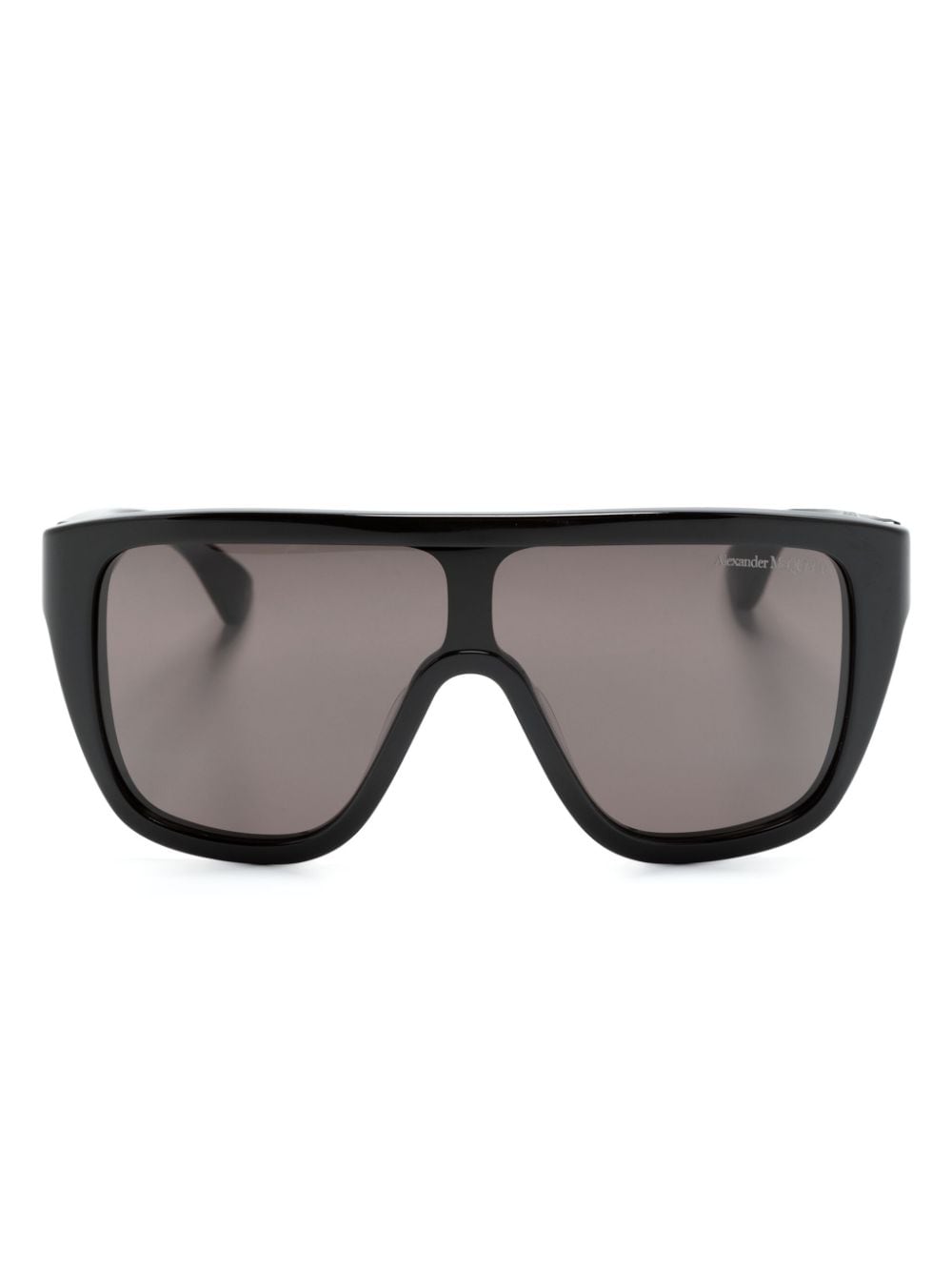 Alexander McQueen Black Sunglasses for Women & Men - Luxury Designer Shades for Fashion, Outdoor & Travel