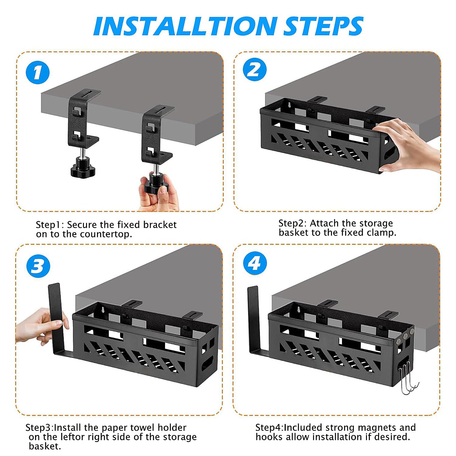YORKING Griddle Caddy Organizer for 17