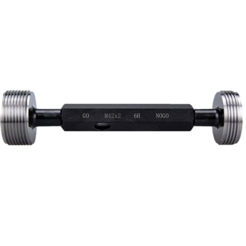 Precision M42 x 2 Thread Plug Gauge Set - 6H GO/NOGO Certified (100% Calibrated) | Fast FedEx Shipping (4-Day Delivery) | Ideal for Quality Control, Manufacturing & Mechanical Inspection