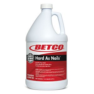 Hard As Nails Hard Film Floor Finish - 1 Gallon High Gloss Wood Floor Sealer for Home & Commercial Use - Durable Protection for Hardwood, Laminate & Tile Floors