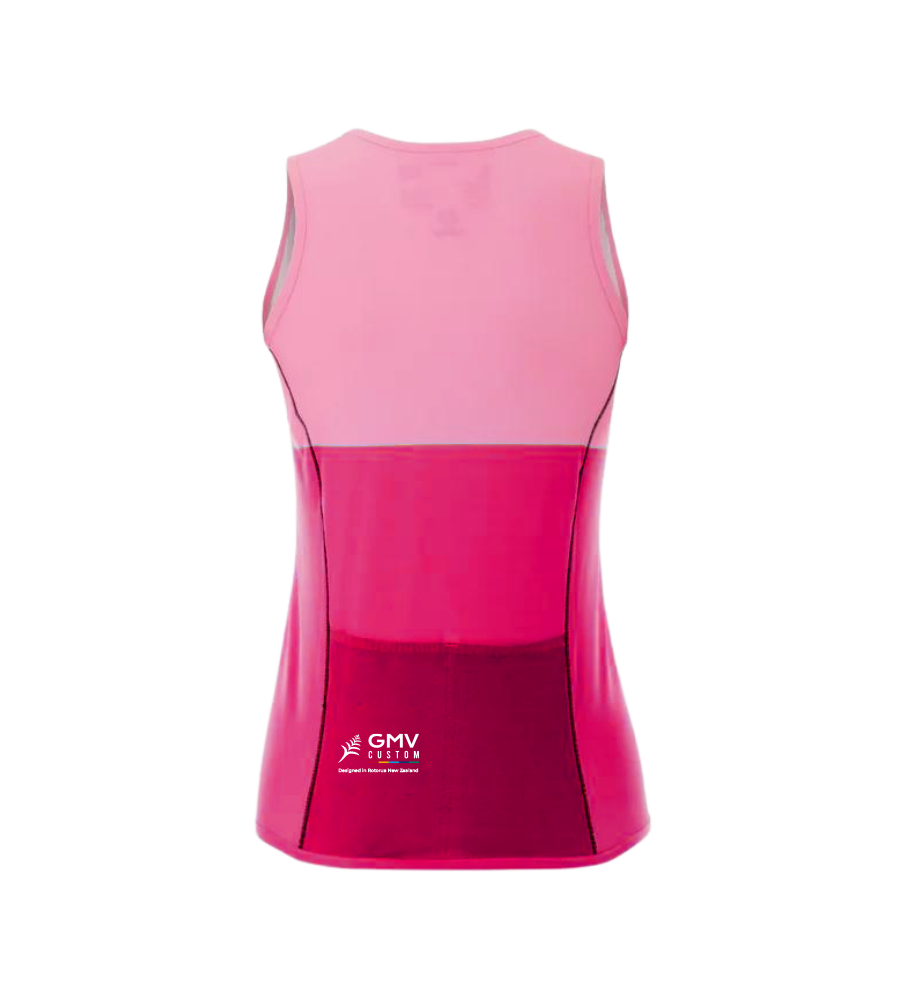 Women's Sleeveless Tri Top Workout Tank - Breathable Gym Shirt for Yoga, Running & Fitness Training