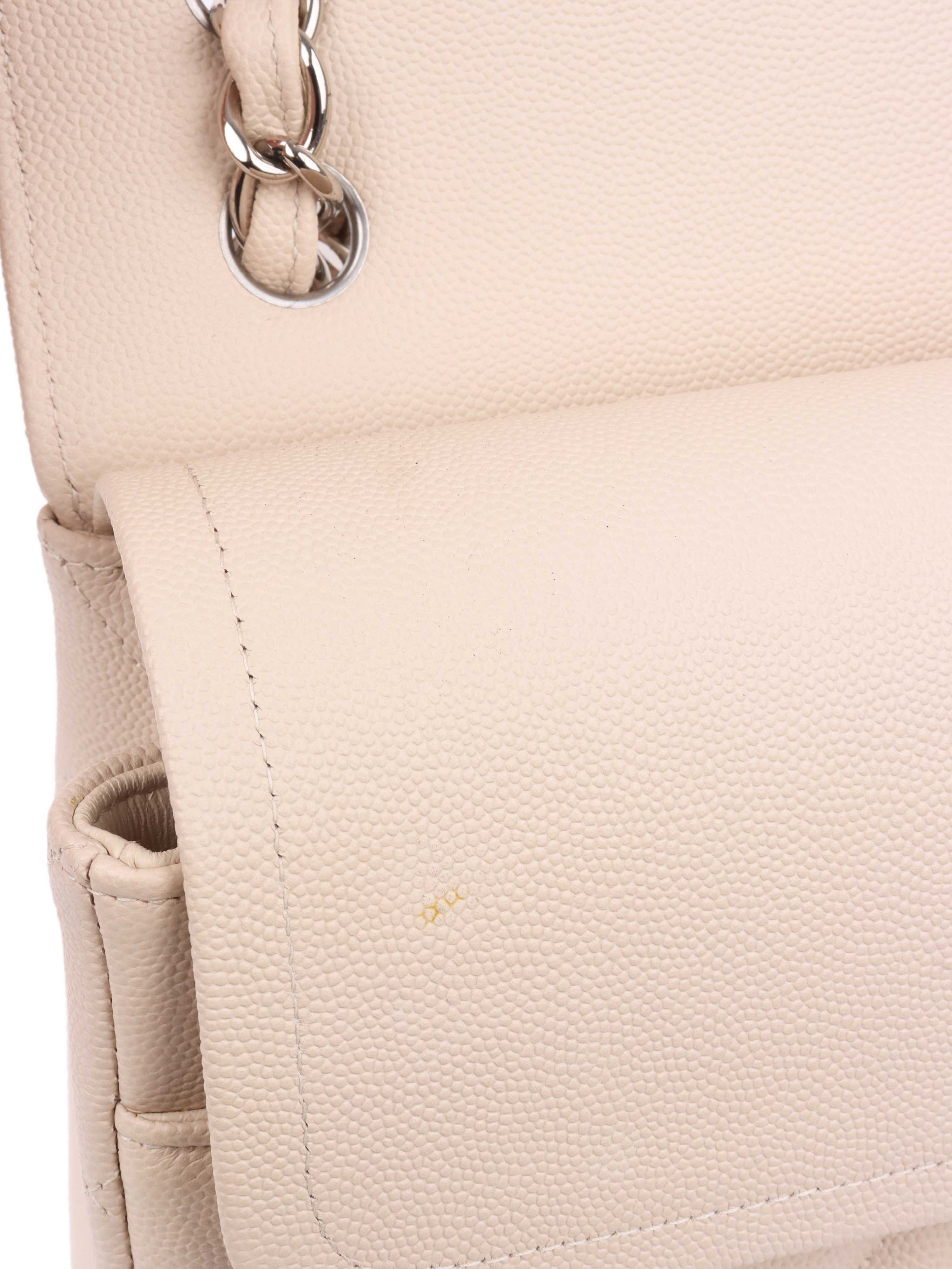 Chanel Jumbo Ivory Caviar Classic Flap Bag - Luxury Designer Handbag for Women | Perfect for Parties, Weddings & Special Occasions