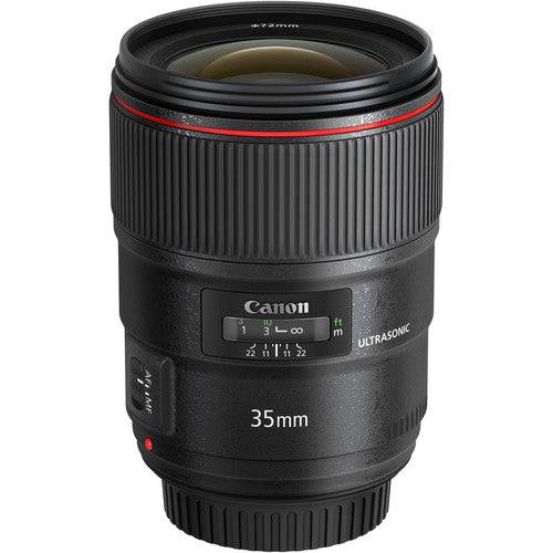 Canon EF 35mm f/1.4L II USM Wide Angle Lens for Portrait & Landscape Photography - Professional DSLR Camera Lens for Low Light Shooting & Travel Photography