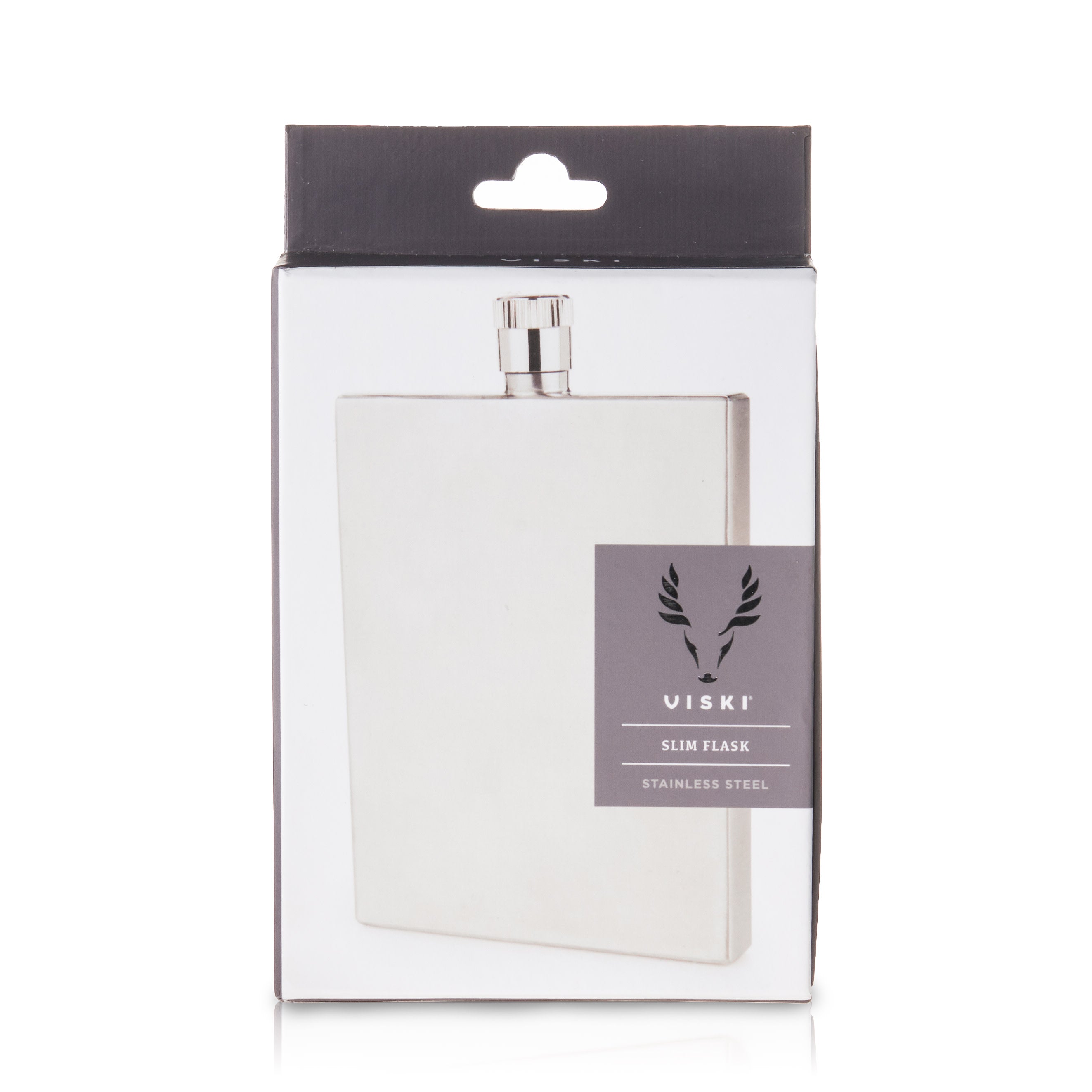 Premium Stainless Steel Slim Flask for Whiskey & Liquor - Leakproof & Odorless, Perfect for Outdoor, Travel, Camping & Gifting