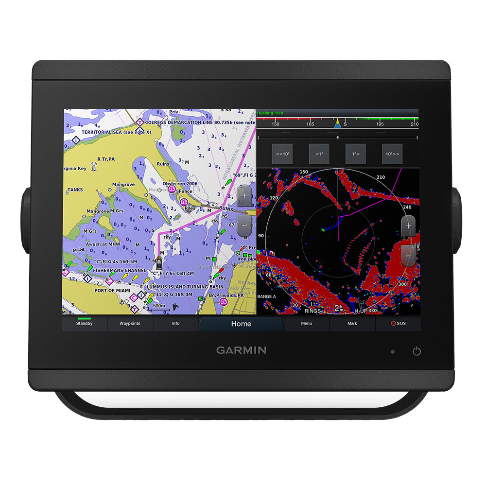 Garmin GPSMAP 8410 10-Inch Marine GPS Chartplotter with Worldwide Basemap - Perfect for Boating, Fishing & Offshore Navigation