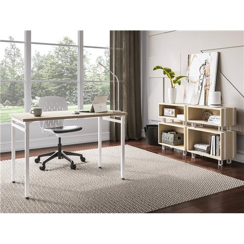Safco 7013 Shell Vinyl Desk Chair - Ergonomic Office Chair for Home & Work, Comfortable Seating for Long Hours, Ideal for Study, Gaming & Workspace