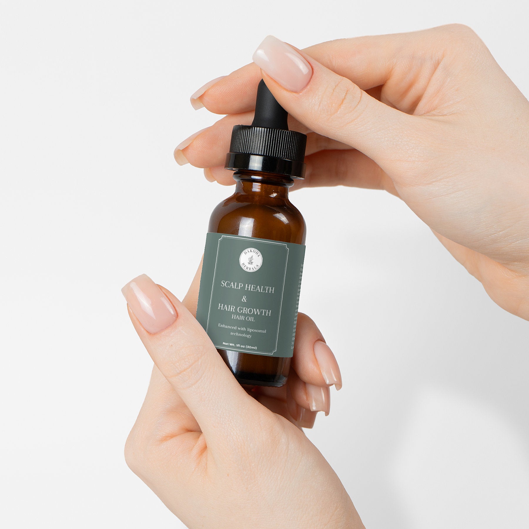 Organic Hair Growth Oil for Scalp Health - Nourishing Treatment for Dry, Damaged Hair - Promotes Thicker, Stronger Hair Growth - Perfect for Daily Hair Care Routine & Scalp Massage
