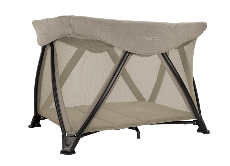 Nuna Sena Aire 2022/2023 Lightweight Travel Crib with Removable Bassinet - Perfect for Baby Sleep, Travel & Home Use